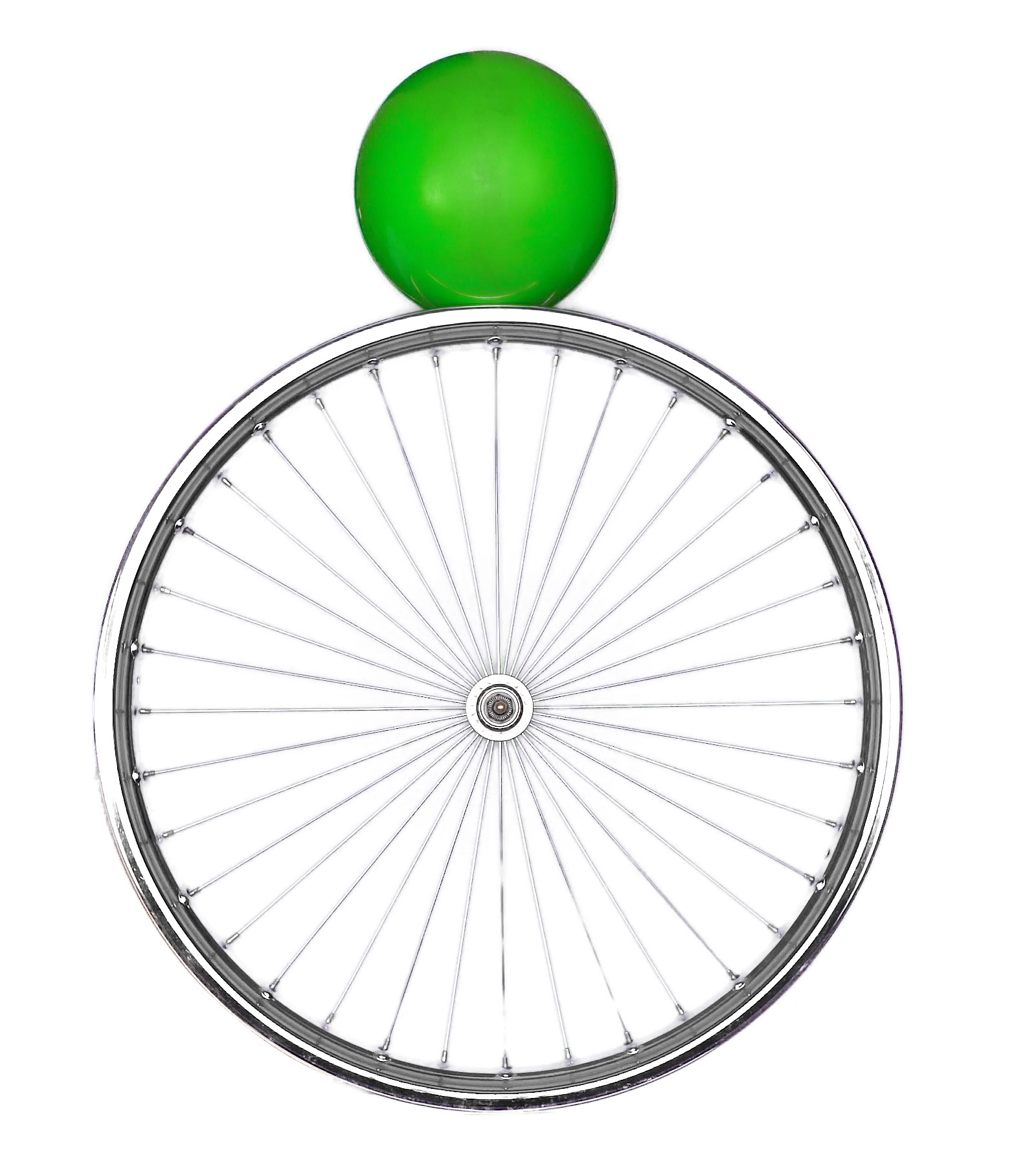 ADwin regelt Rad und Ball