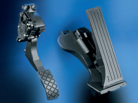 X-by-Wire steuert Pedale im Automobil