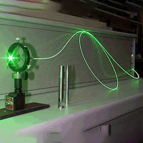Lasertechnischer Fertigungsaufbau